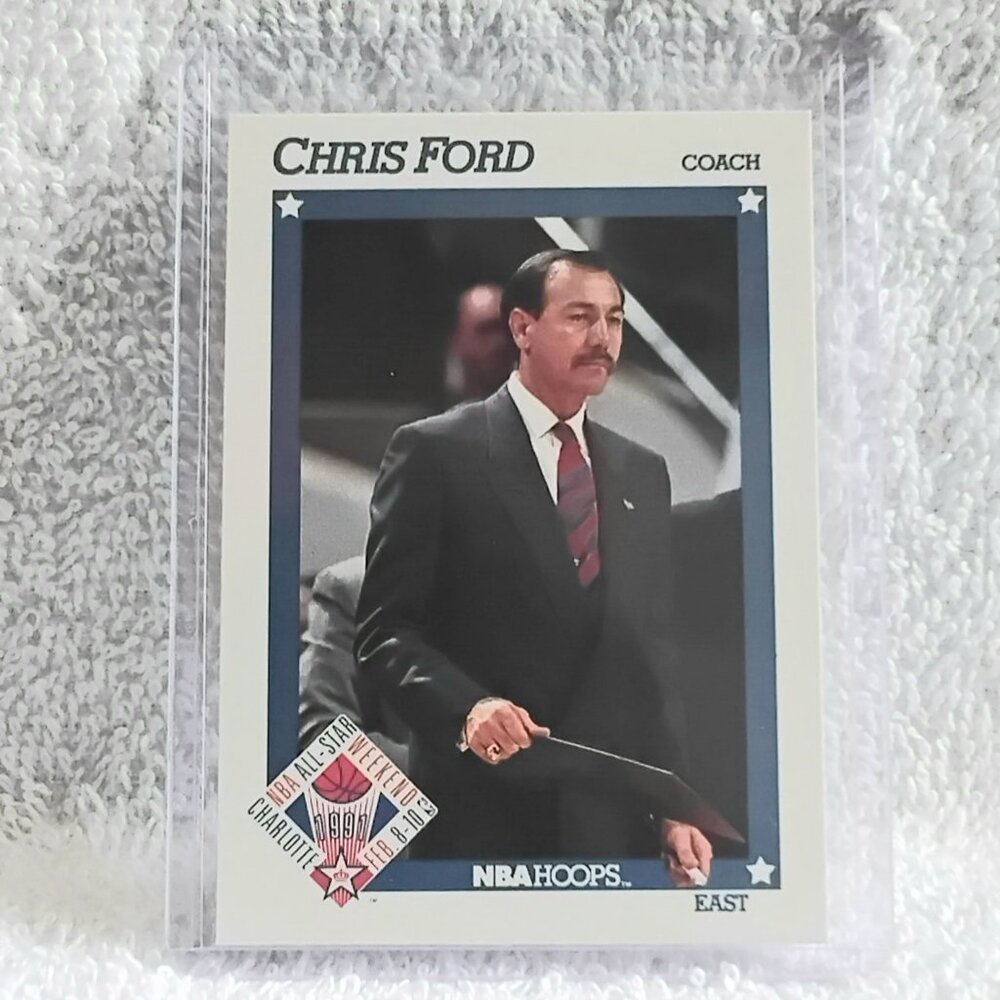 5/$20 Mint 1991 NBA Hoops Chris Ford All-Star Weekend East NBA Team Card 260!!